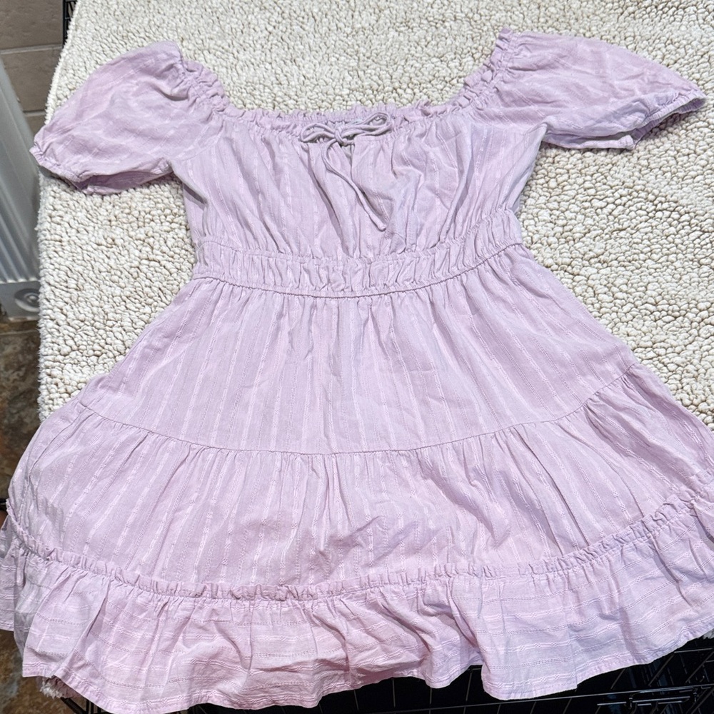 Lost + Wander Light Purple dress